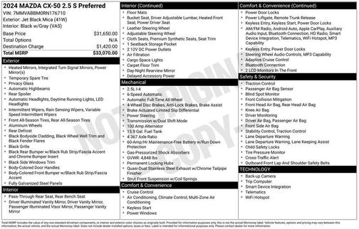 2024 Mazda CX-50 2.5 S Preferred Package
