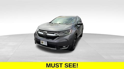 Gray 2017 Honda CR-V Touring