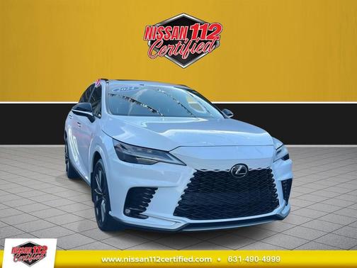 White 2024 Lexus RX 350 F SPORT Handling