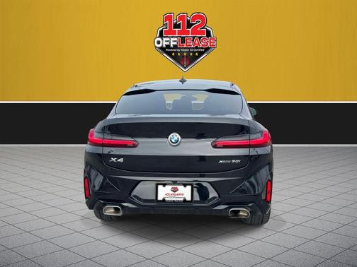 Black 2022 BMW X4 xDrive30i