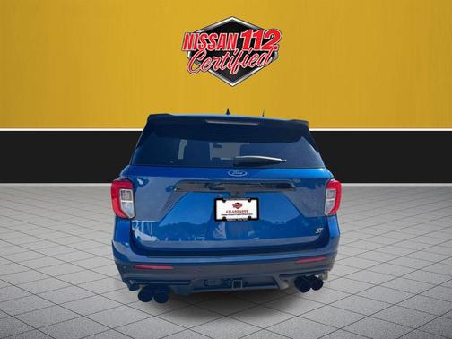 Blue 2021 Ford Explorer ST