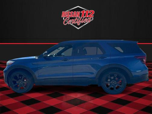 Blue 2021 Ford Explorer ST