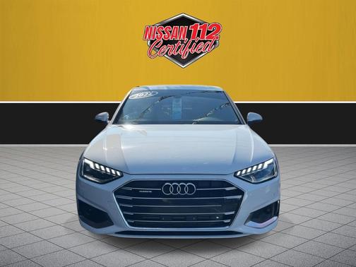 Glacier White Metallic 2022 Audi A4 40 Premium Plus