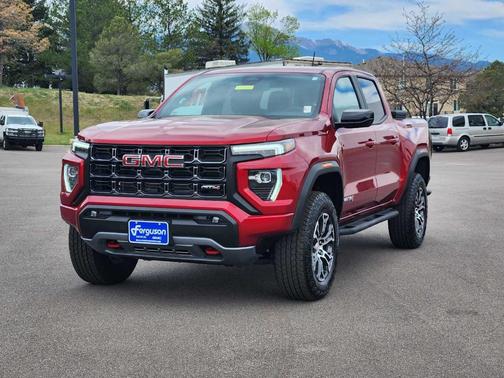 Volcanic Red 2024 GMC Canyon AT4
