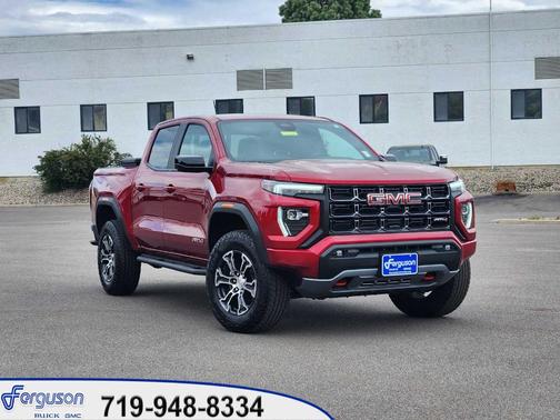 Volcanic Red 2024 GMC Canyon AT4