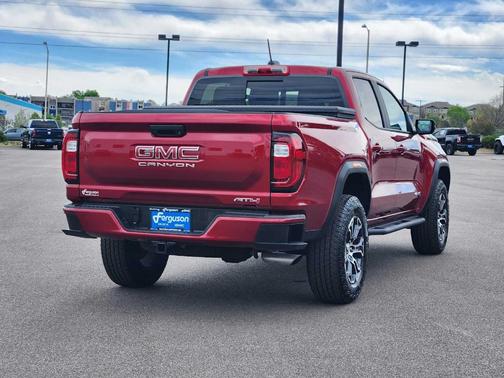 Volcanic Red 2024 GMC Canyon AT4