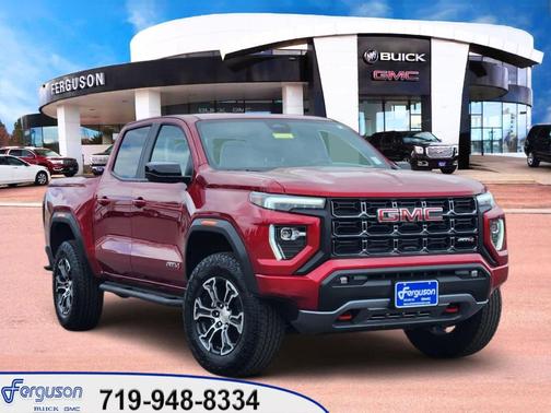 Volcanic Red 2024 GMC Canyon AT4