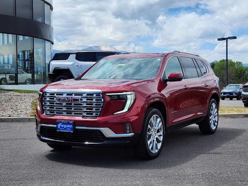 Volcanic Red 2026 GMC Acadia Denali