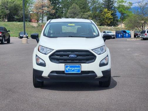 Diamond White 2020 Ford EcoSport S