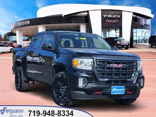 Onyx Black 2022 GMC Canyon AT4