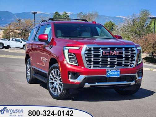 Volcanic Red 2026 GMC Yukon Denali