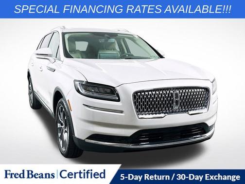 CERAMIC PEARL MET 3C 2023 Lincoln Nautilus RESERVE