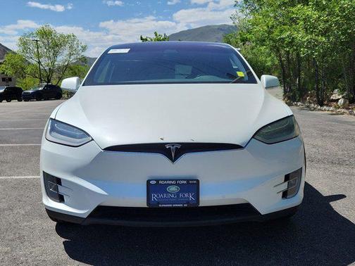 Pearl White Multi-Coat 2019 Tesla Model X Long Range