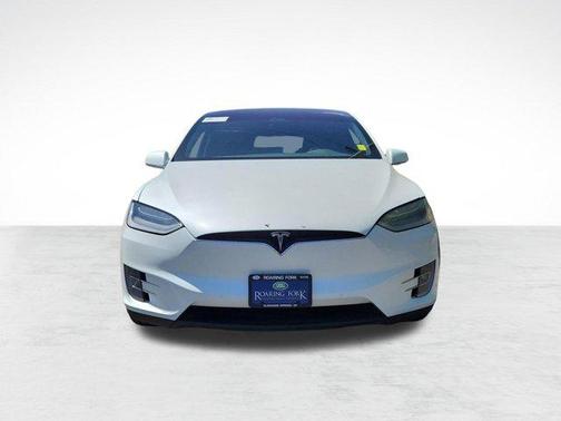 Pearl White Multi-Coat 2019 Tesla Model X Long Range