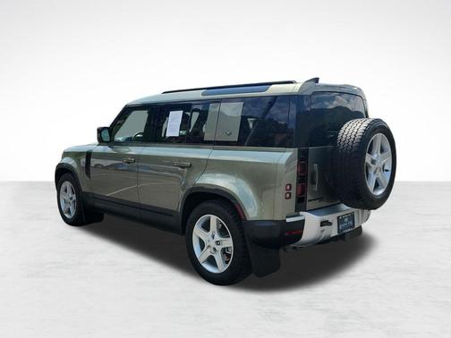 Pangea Green Metallic 2023 Land Rover Defender 110 SE