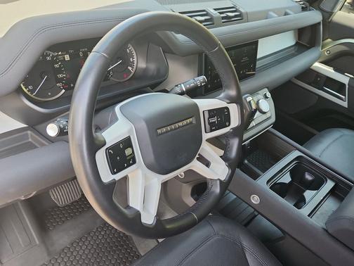 Pangea Green Metallic 2023 Land Rover Defender 110 SE