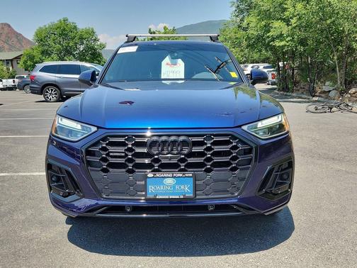 Navarra Blue Metallic 2025 Audi Q5 45 S line Premium Plus