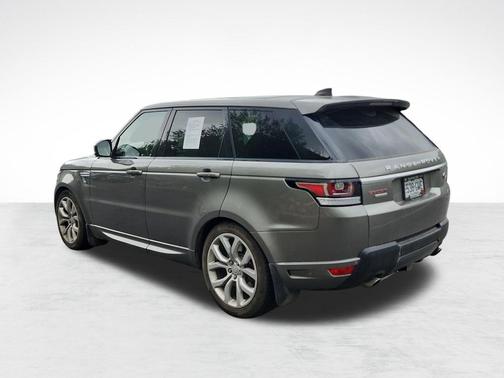 Silicon Silver Metallic 2017 Land Rover Range Rover Sport 5.0L Supercharged Autobiography