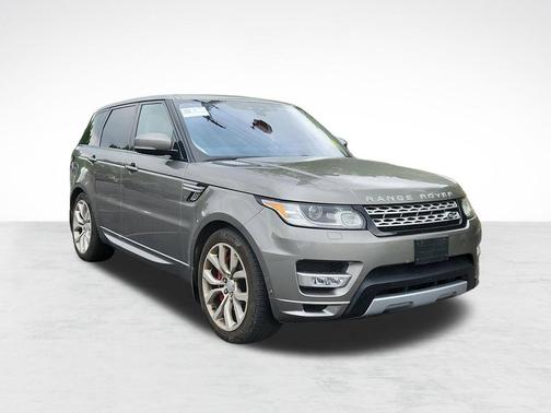 Silicon Silver Metallic 2017 Land Rover Range Rover Sport 5.0L Supercharged Autobiography