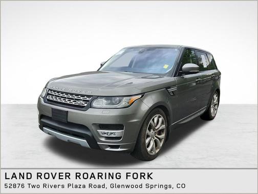 Silicon Silver Metallic 2017 Land Rover Range Rover Sport 5.0L Supercharged Autobiography