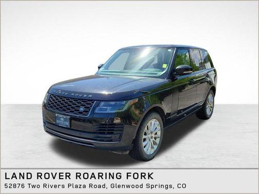 Black 2021 Land Rover Range Rover SWB
