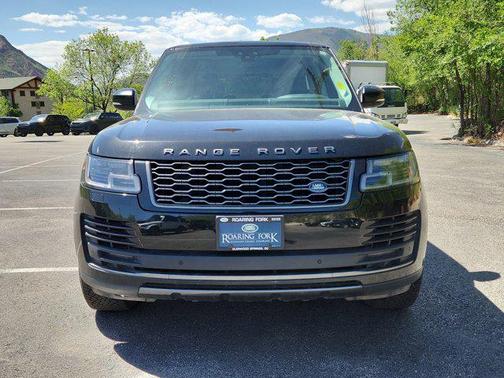 Black 2021 Land Rover Range Rover SWB