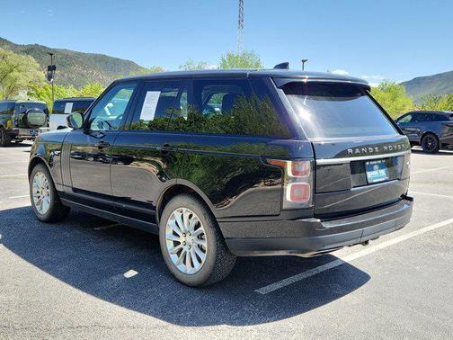Black 2021 Land Rover Range Rover SWB
