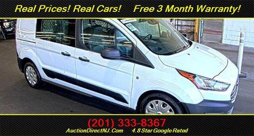 Frozen White 2022 Ford Transit Connect XL Cargo Van