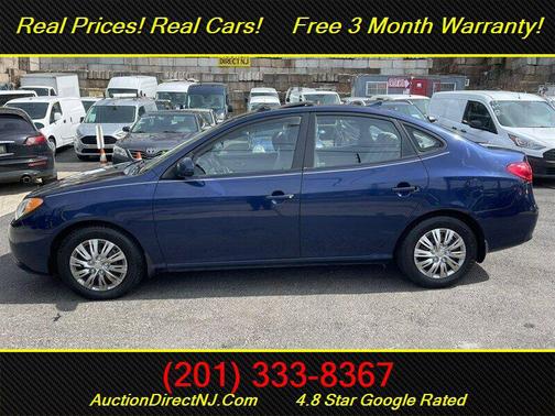 Blue 2009 Hyundai ELANTRA GLS