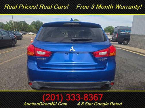 Octane Blue Metallic 2017 Mitsubishi Outlander Sport 2.0 LE