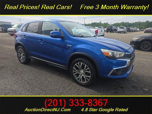 Blue 2017 Mitsubishi Outlander Sport 2.0 LE