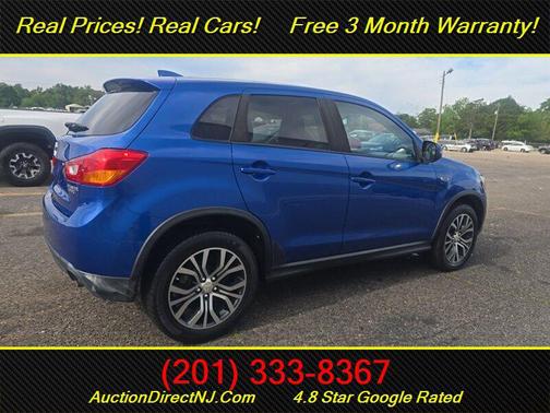 Blue 2017 Mitsubishi Outlander Sport 2.0 LE