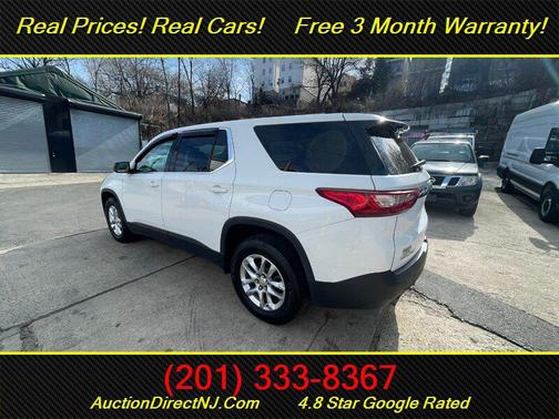 White 2019 Chevrolet Traverse LS