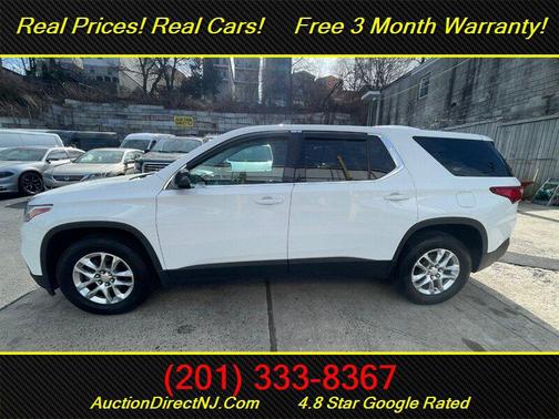White 2019 Chevrolet Traverse LS