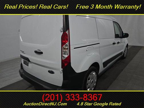 Frozen White 2020 Ford Transit Connect XL Cargo Van
