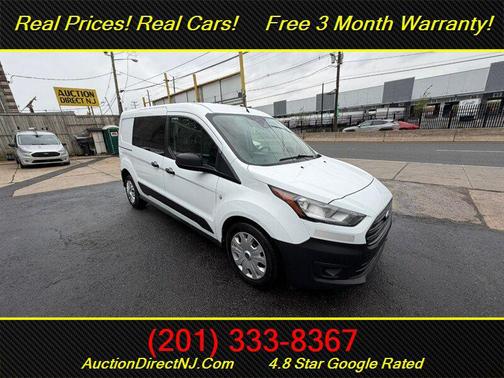 Frozen White 2022 Ford Transit Connect XL w/Rear Liftgate