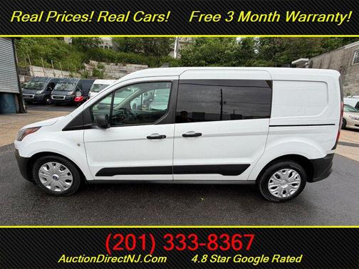 Frozen White 2022 Ford Transit Connect XL w/Rear Liftgate
