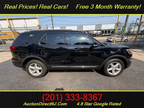 Shadow Black 2017 Ford Explorer XLT