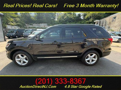 Shadow Black 2017 Ford Explorer XLT