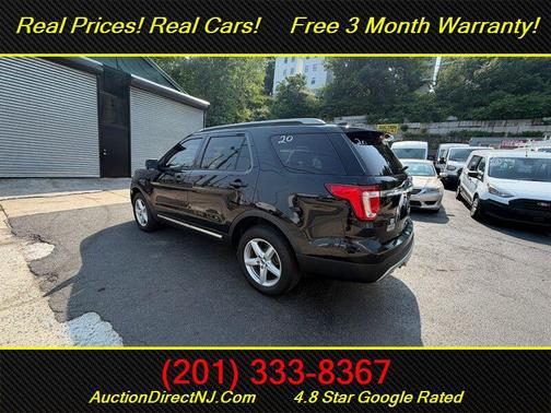 Shadow Black 2017 Ford Explorer XLT