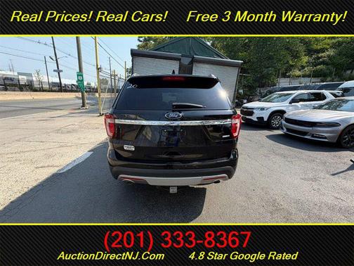Shadow Black 2017 Ford Explorer XLT