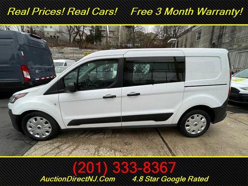Frozen White 2022 Ford Transit Connect XL Cargo Van