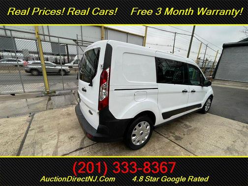 Frozen White 2022 Ford Transit Connect XL Cargo Van