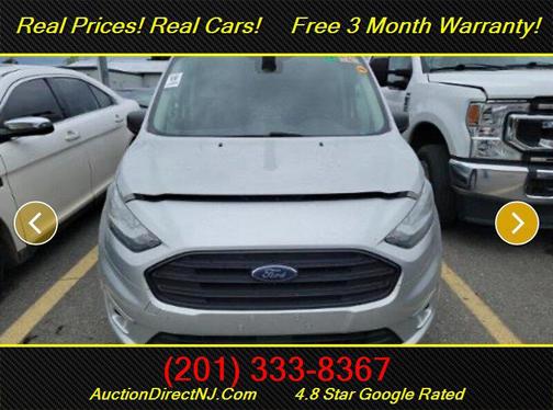 Silver 2021 Ford Transit Connect XLT
