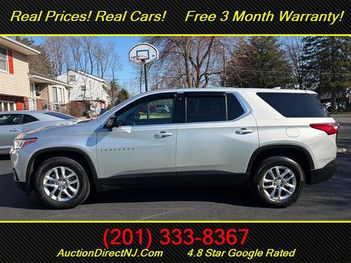 Silver 2018 Chevrolet Traverse LS