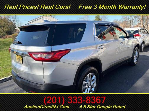 Silver 2018 Chevrolet Traverse LS