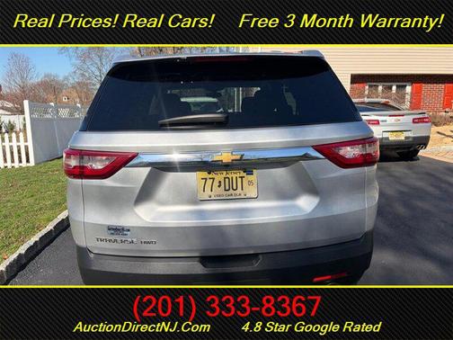 Silver 2018 Chevrolet Traverse LS