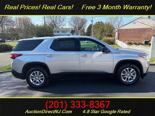 Silver 2018 Chevrolet Traverse LS
