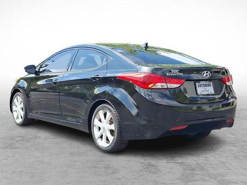 Midnight Black Mica 2013 Hyundai ELANTRA Limited
