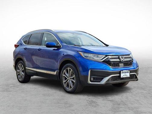 Blue 2021 Honda CR-V AWD Touring